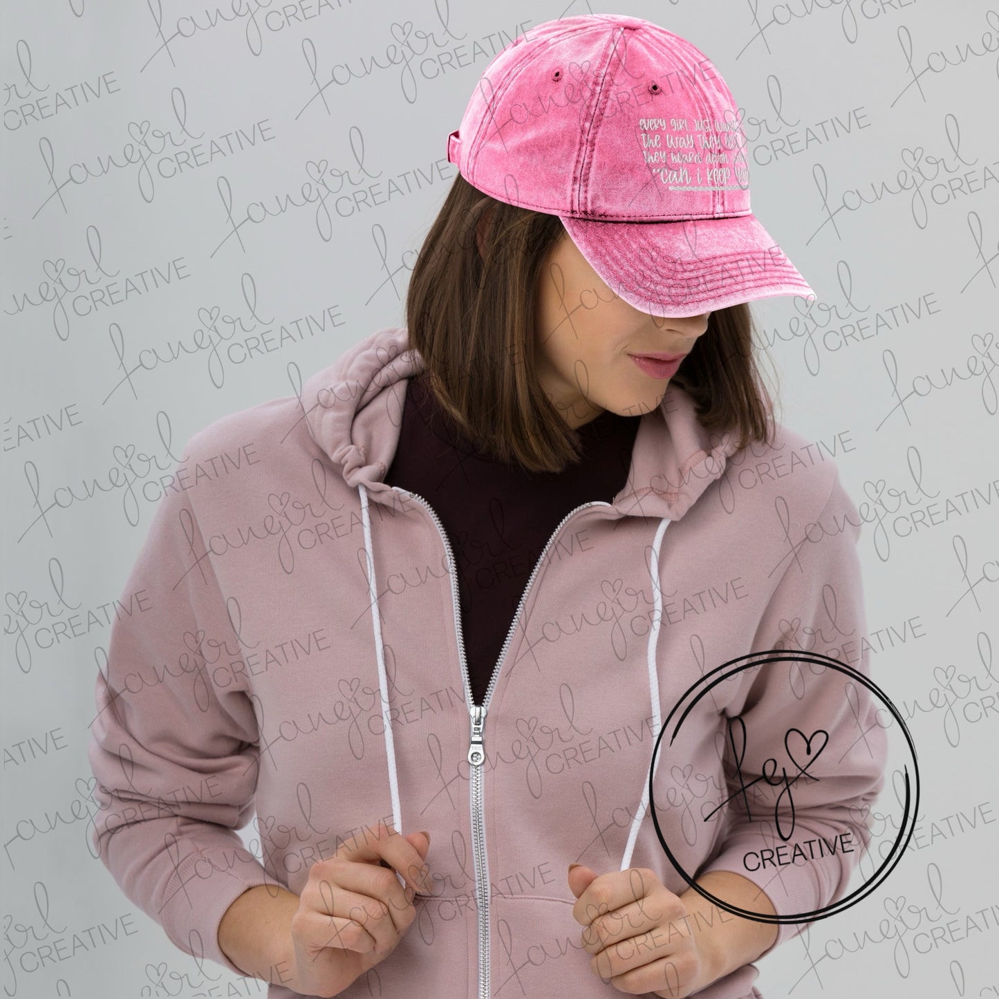 When They Heard Can I Keep You Vintage Cotton Twill Cap Hat