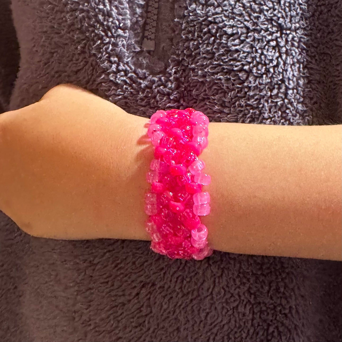 Neon 1” Wide Cuff Bracelets