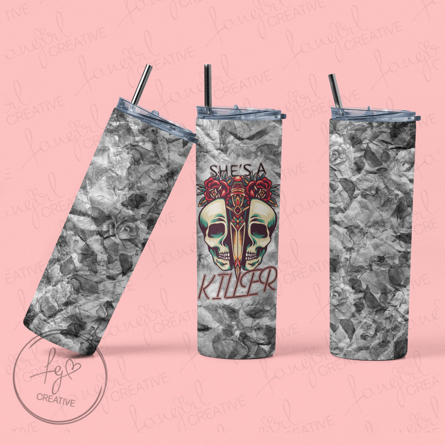 She’s A Killer Stainless Steel Tumbler