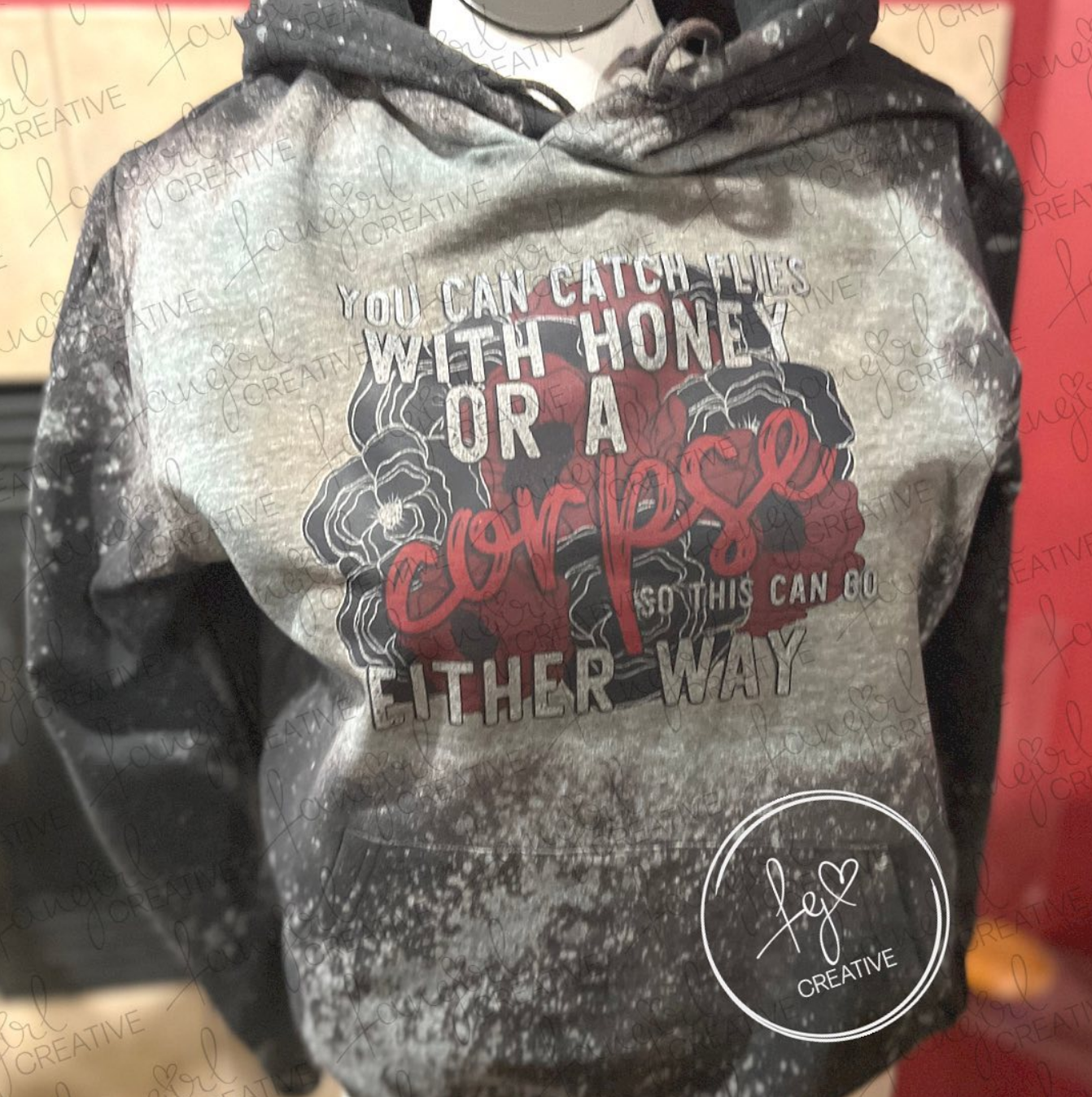 Catch Flies Hooded Sweatshirt