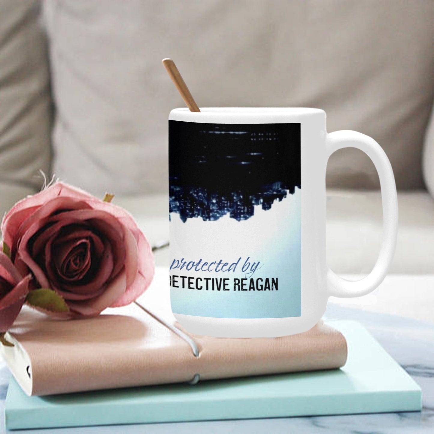 Protected by Detective Reagan Coffee Cup