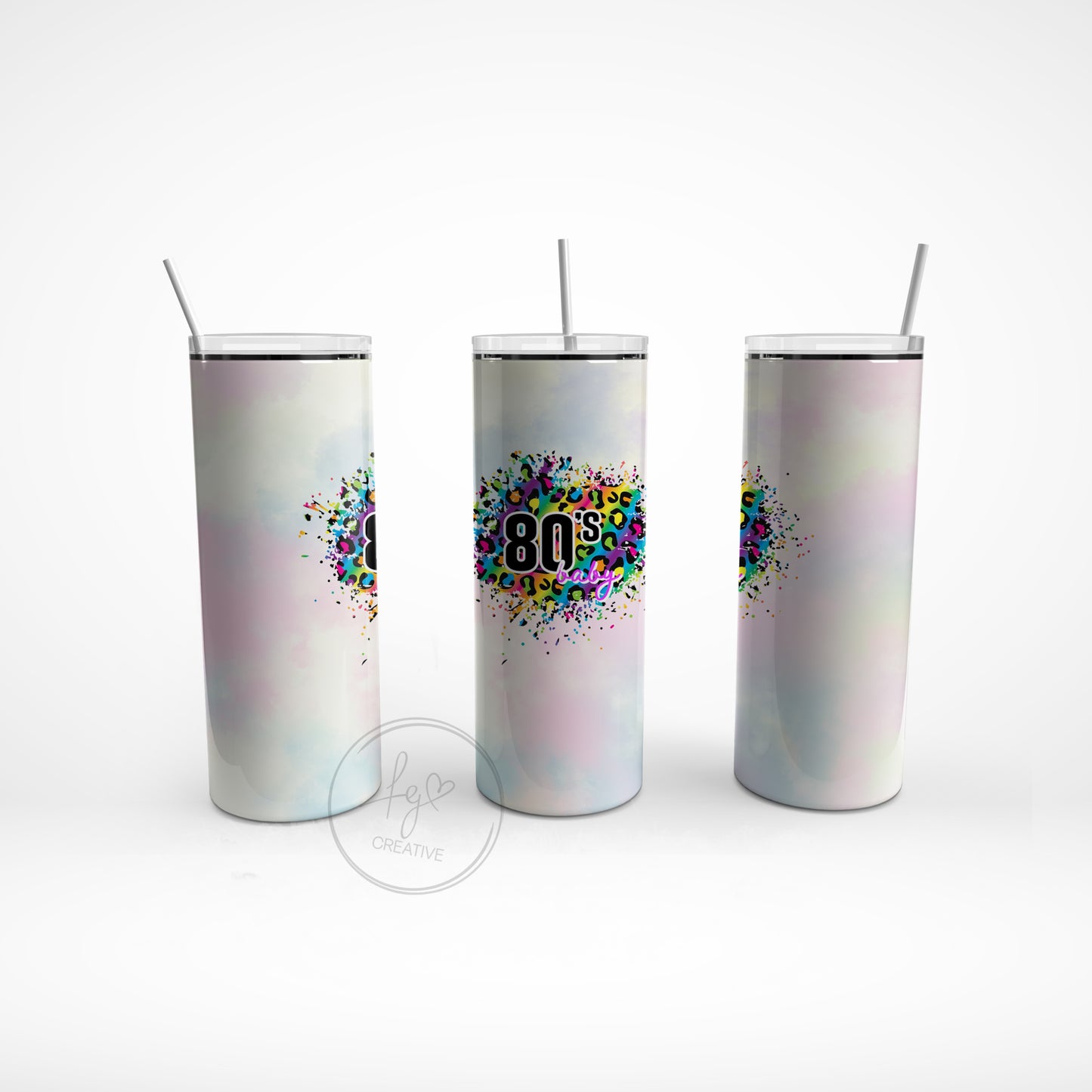 80s Baby Stainless Steel Tumbler