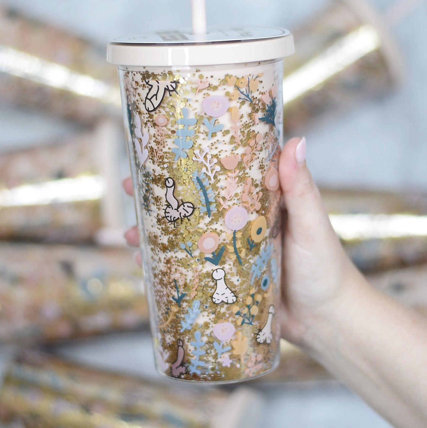 Penis Glitter Tumbler