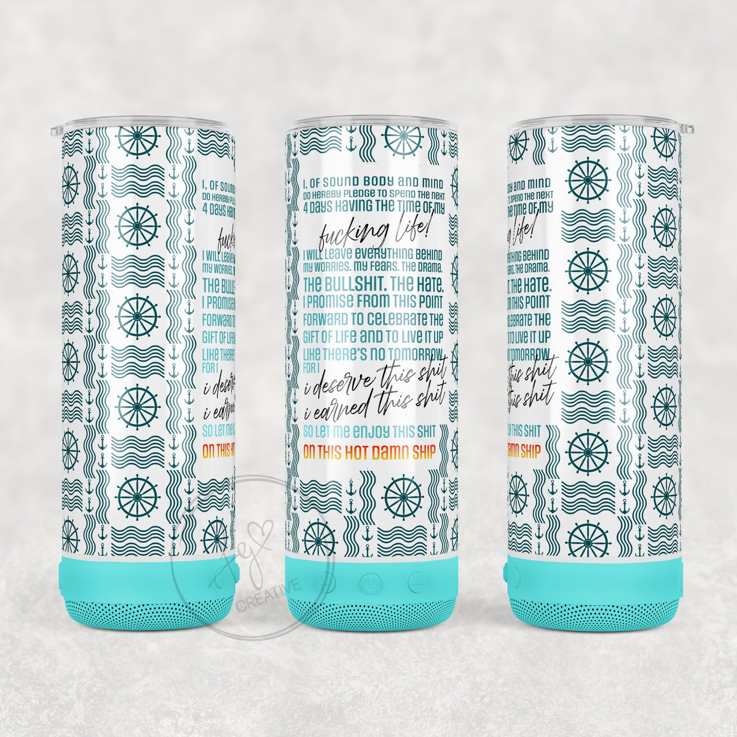 The OATH Cruise Bluetooth Speaker Tumbler
