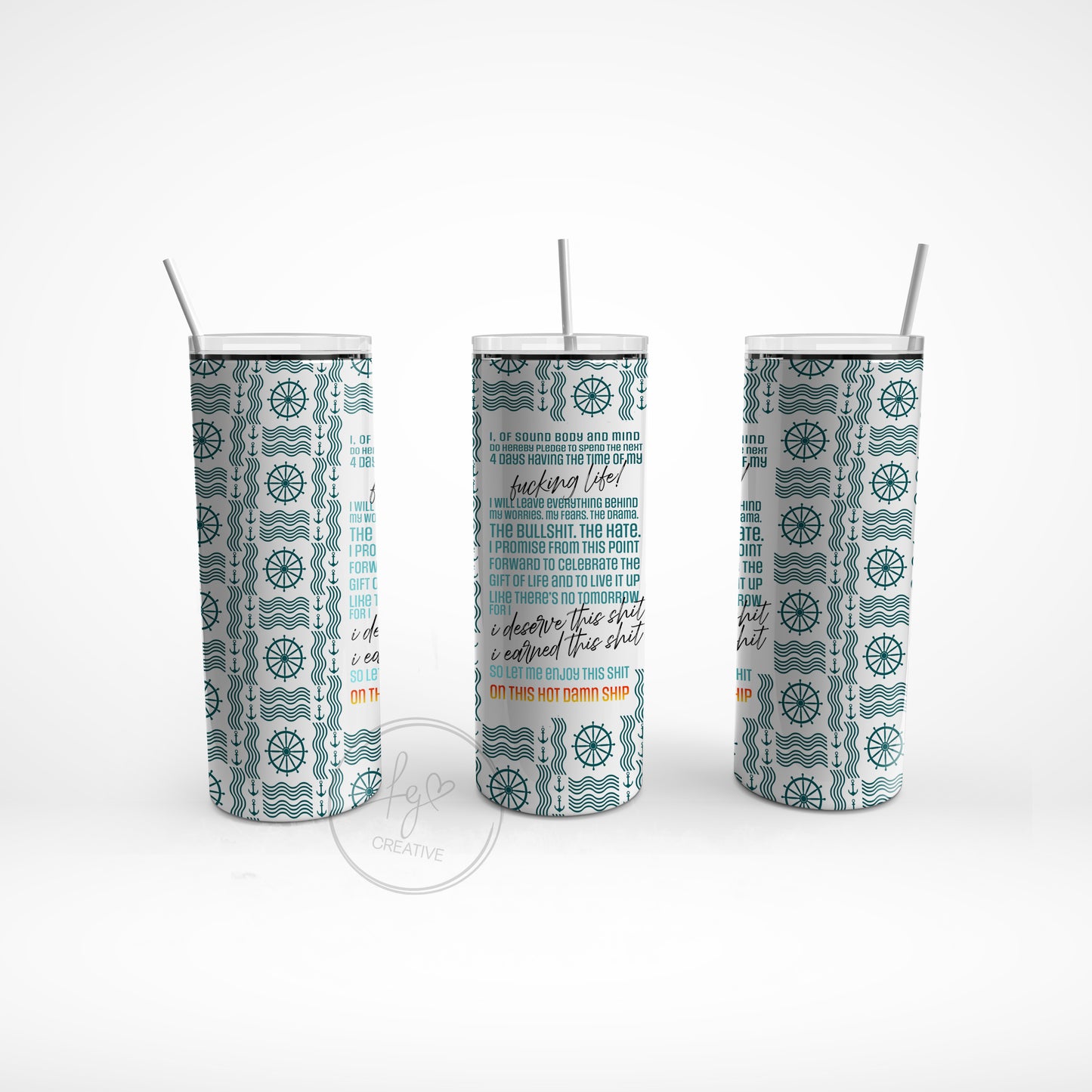 The OATH Cruise Stainless Steel Tumbler