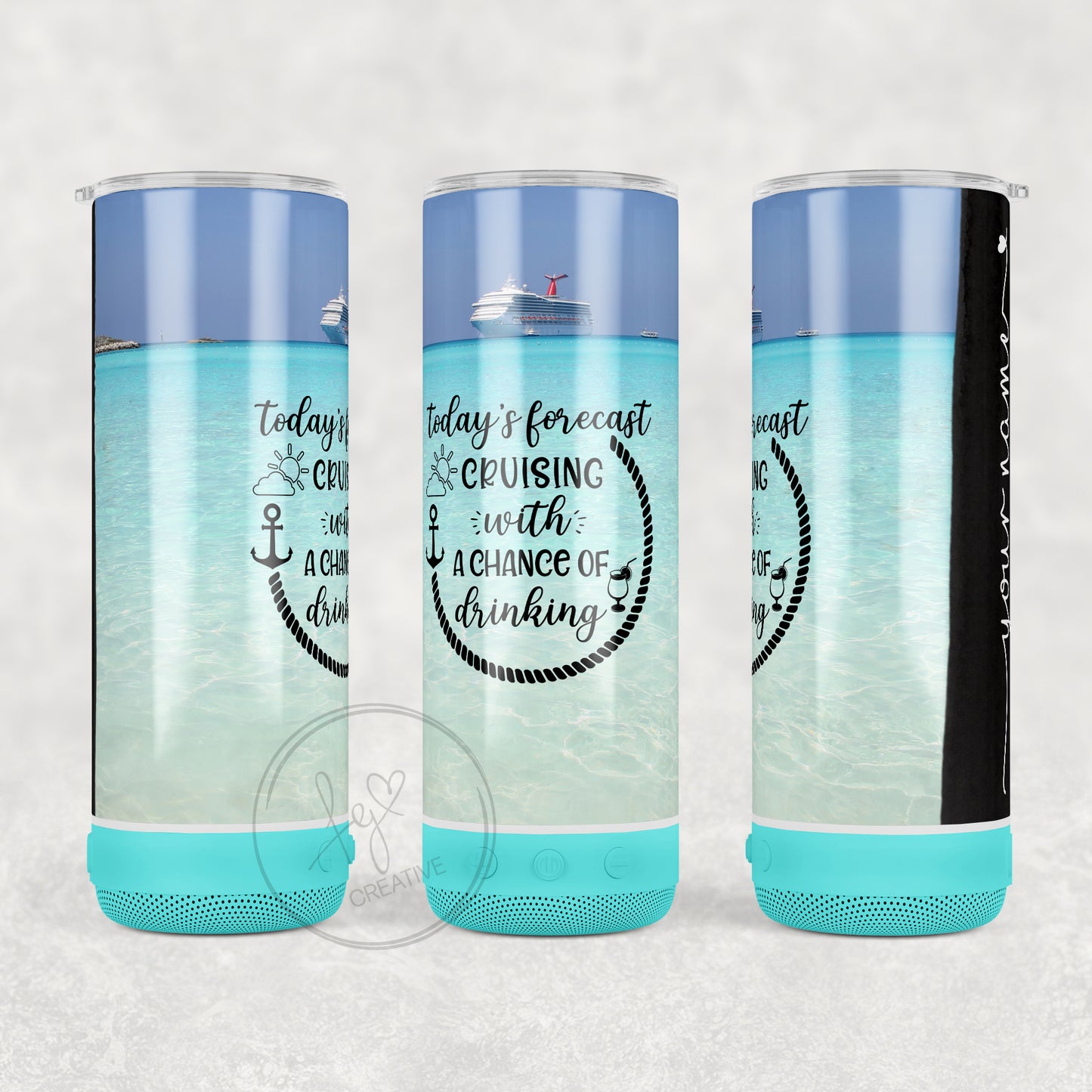 Today's Forecast Cruise Bluetooth Speaker Tumbler