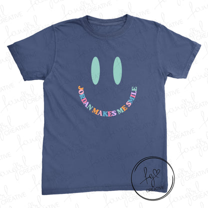 Jordan Makes Me Smile Shirt