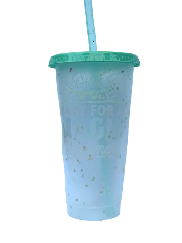 Ready for a Magic Summer Color Changing Confetti Cup