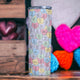 Candy Conversation Hearts Stainless Steel Tumbler