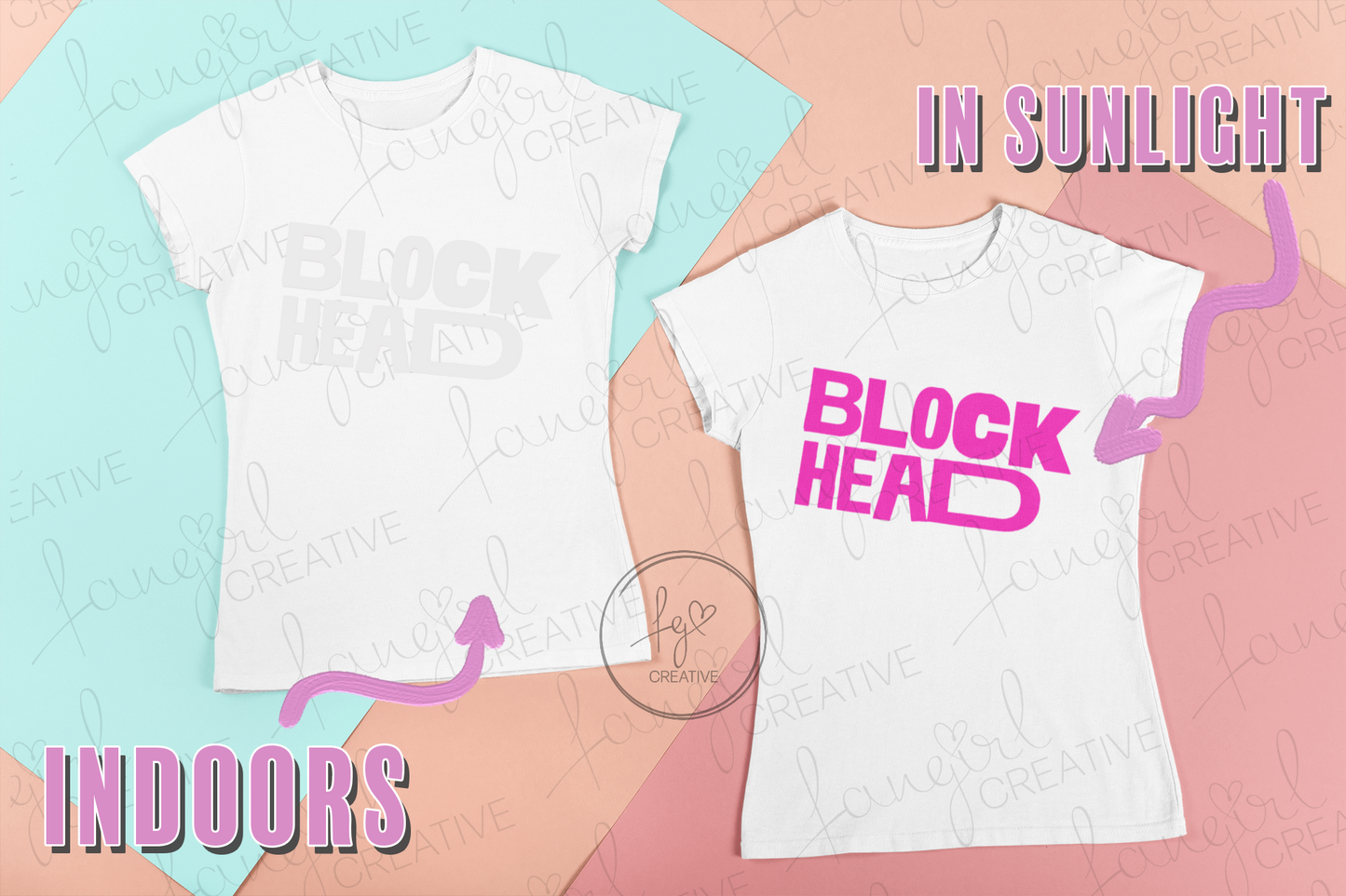 Blockhead COLOR CHANGING Shirt