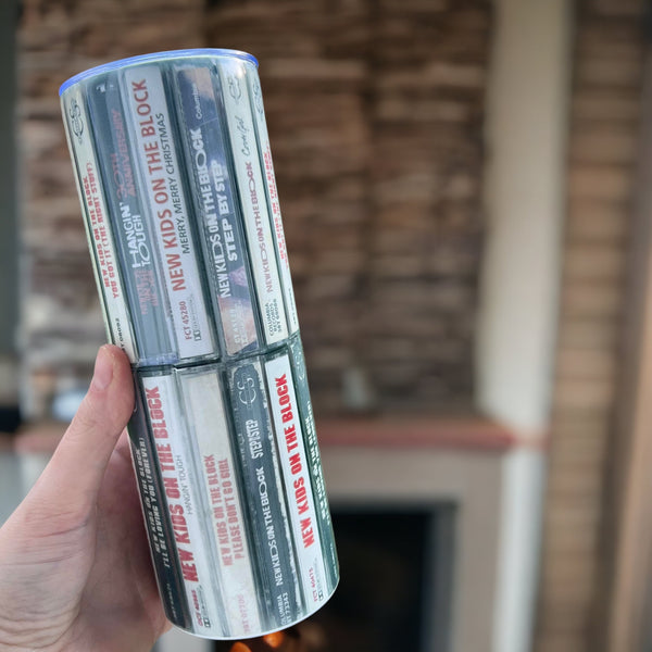 Cassettes Stainless Steel Tumbler - Ready to Ship!