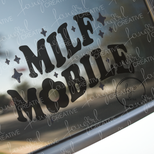 MILF Mobile Decal Sticker