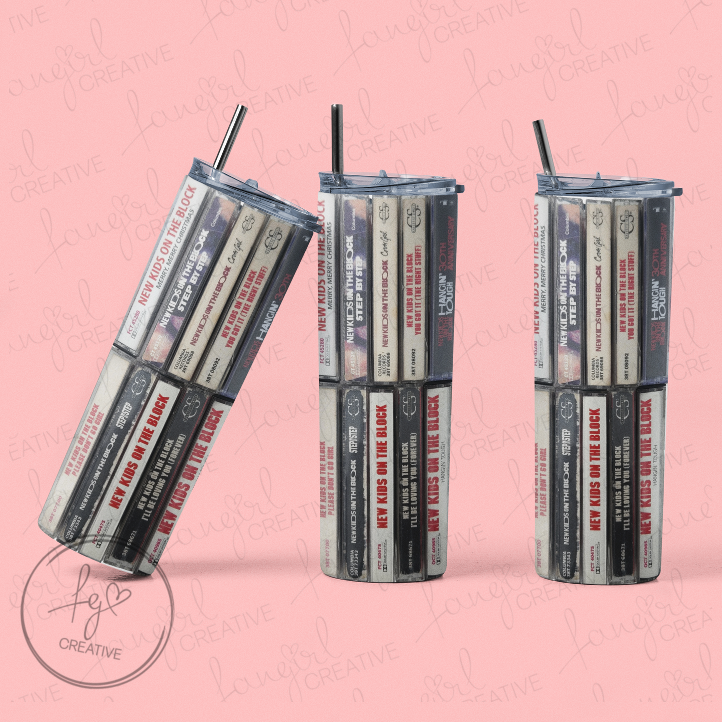 Cassettes Stainless Steel Tumbler - Ready to Ship!