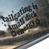 Tailgating is Small Dick Energy Decal Sticker