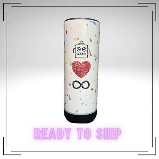 Blockhead Love Eternal Bluetooth Speaker Tumbler - READY TO SHIP