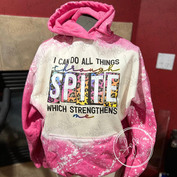 All Things Through Spite Hooded Sweatshirt