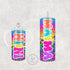 90s Rainbow Vibe Mama + Mini Stainless Steel Tumbler and Sippy Cup Set