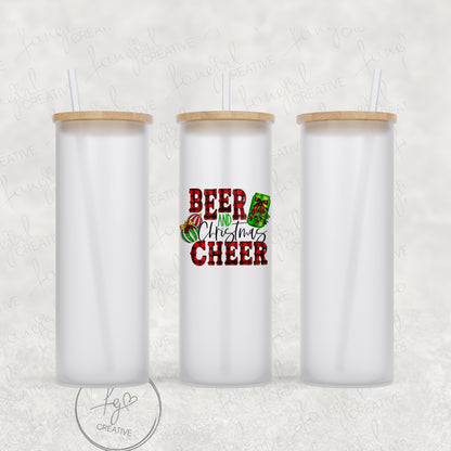 Beer and Christmas Cheer Tumbler [Multiple Styles!]