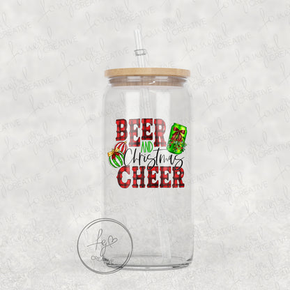 Beer and Christmas Cheer Tumbler [Multiple Styles!]