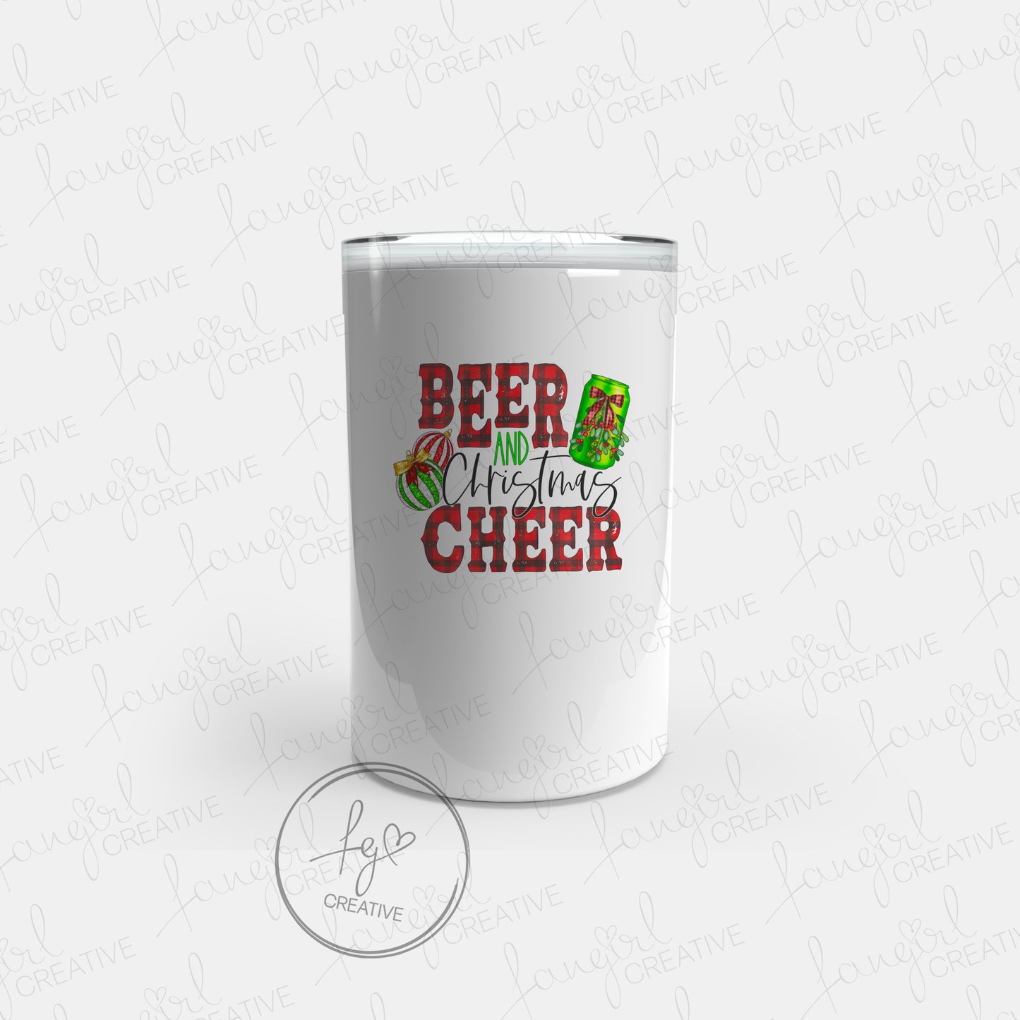 Beer and Christmas Cheer Tumbler [Multiple Styles!]