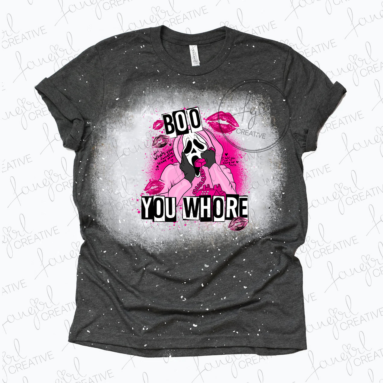 Boo You Whore Horror Movie Shirt