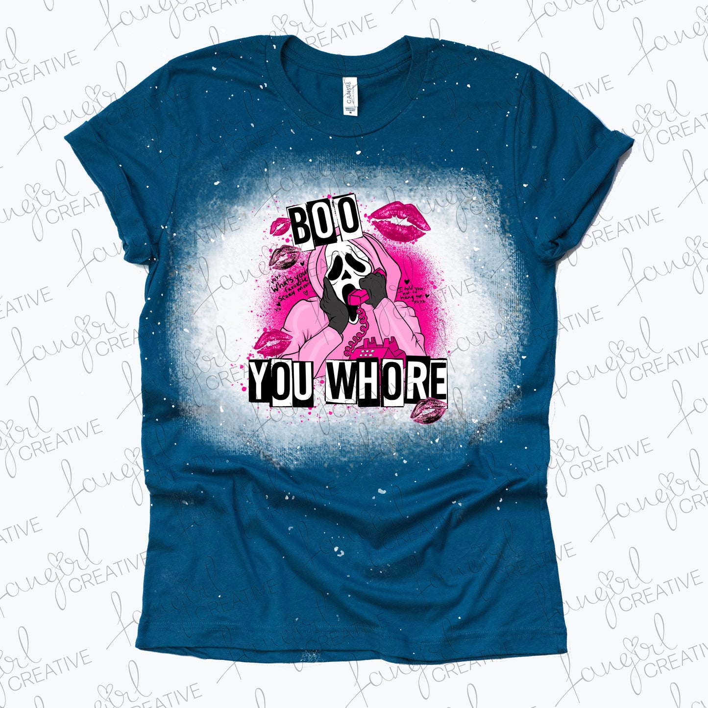 Boo You Whore Horror Movie Shirt