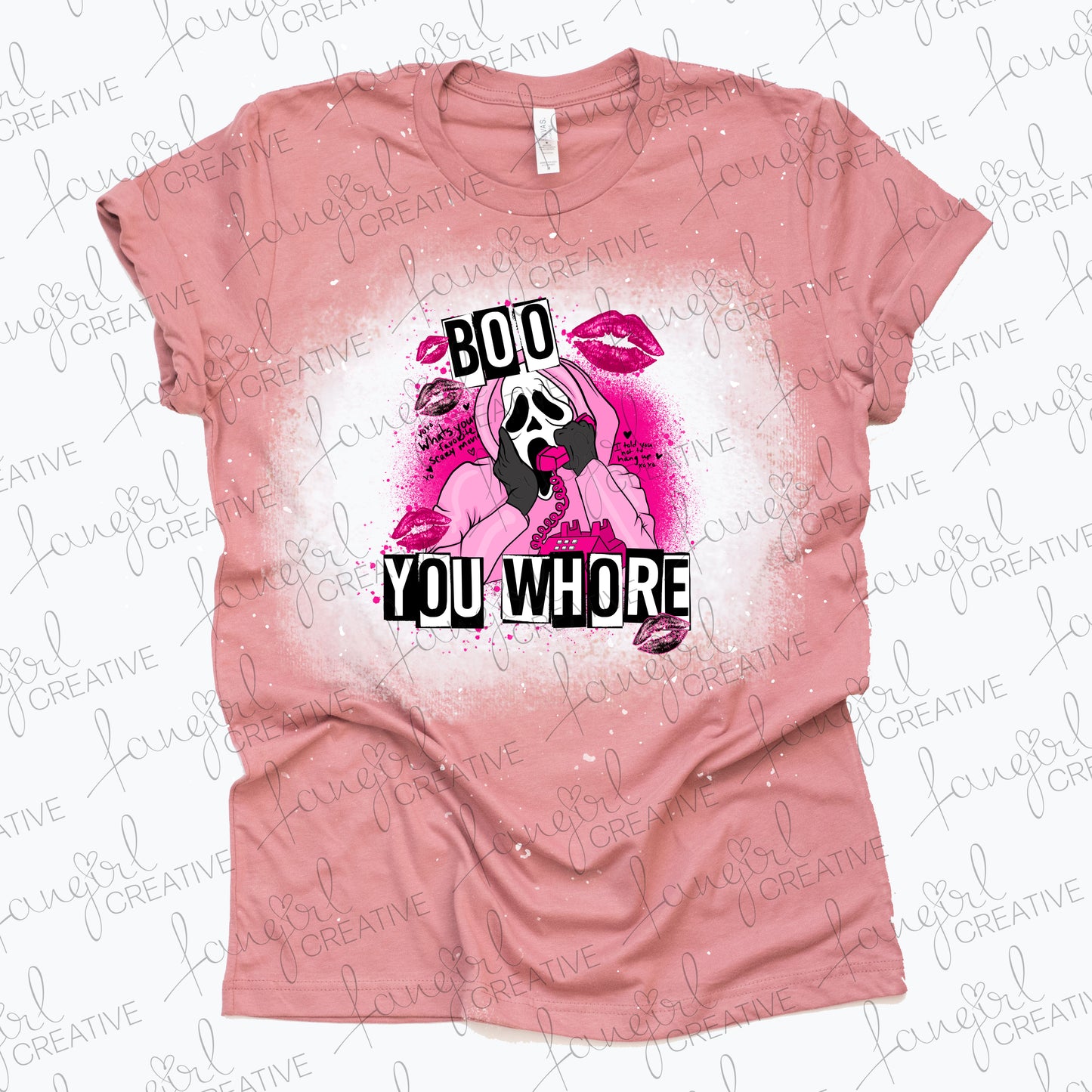 Boo You Whore Horror Movie Shirt