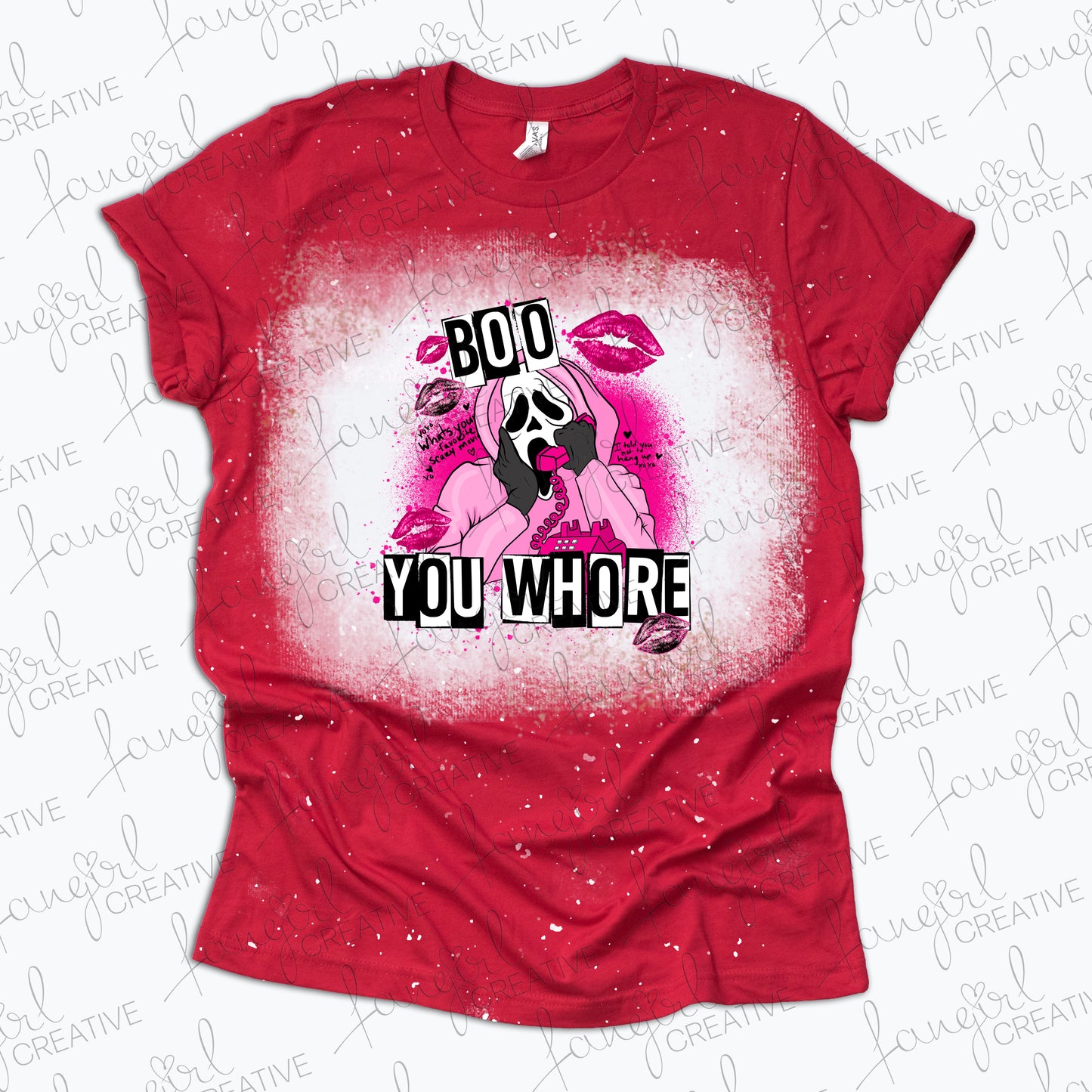 Boo You Whore Horror Movie Shirt