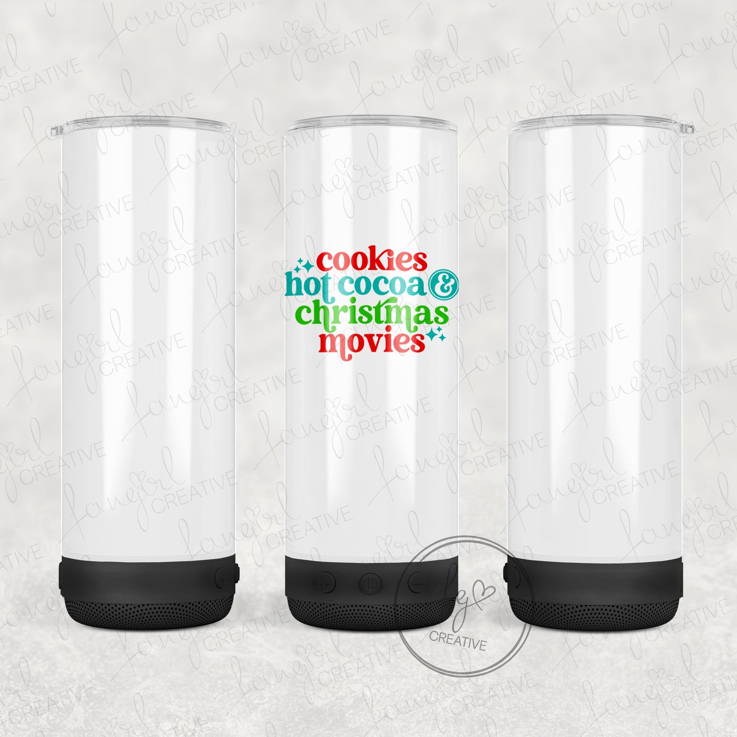 Cookies Cocoa & Christmas Movies Tumbler [Multiple Styles!]