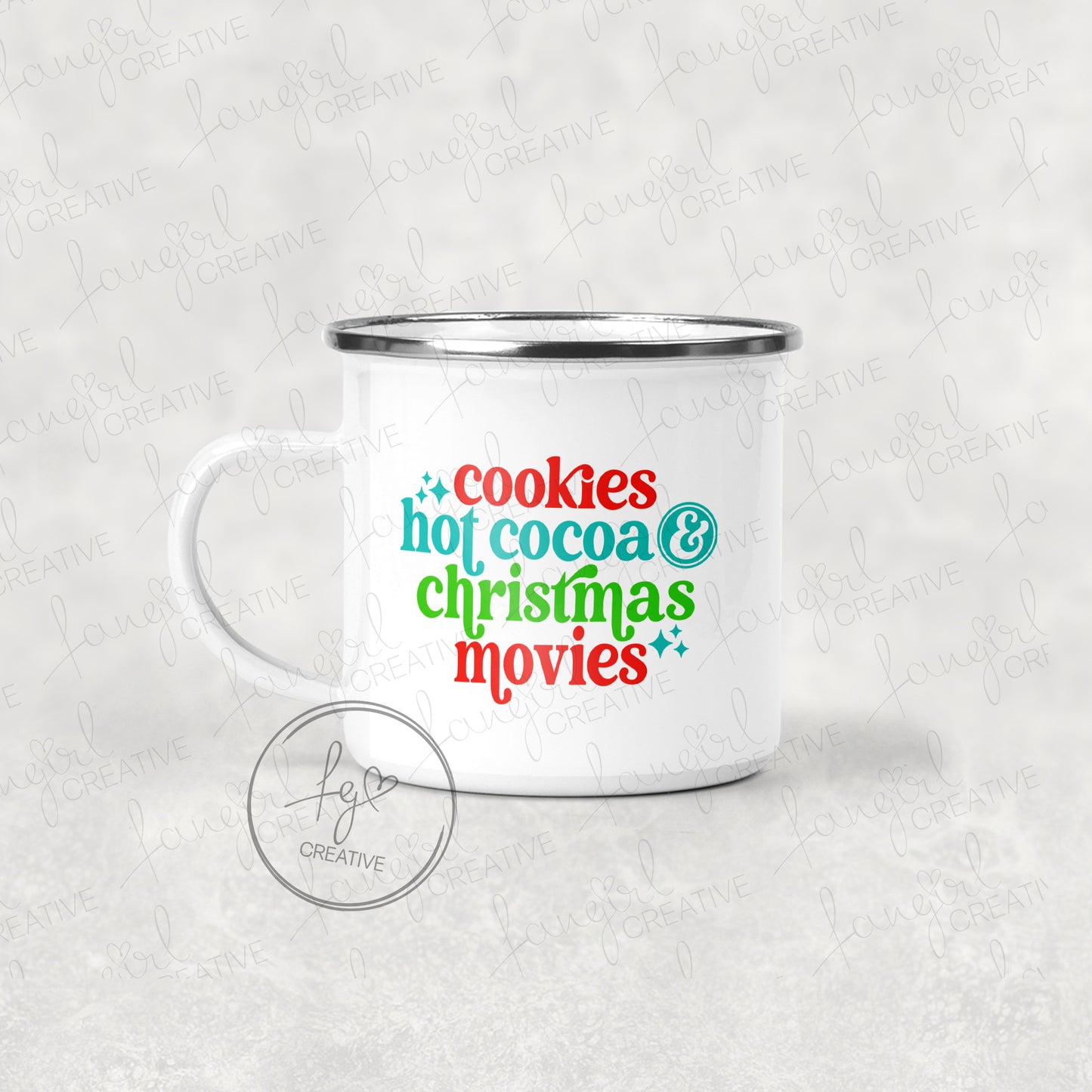 Cookies Cocoa & Christmas Movies Tumbler [Multiple Styles!]