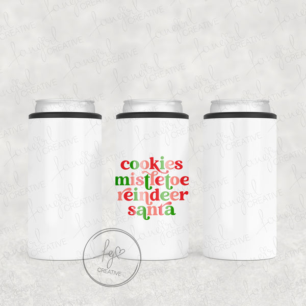 Cookies Mistletoe Reindeer & Santa Tumbler [Multiple Styles!]