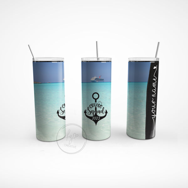 Cruise Squad Stainless Steel Tumbler