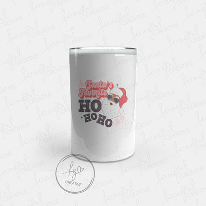 Santa's Favorite Ho Ho Ho Tumbler [Multiple Styles!]