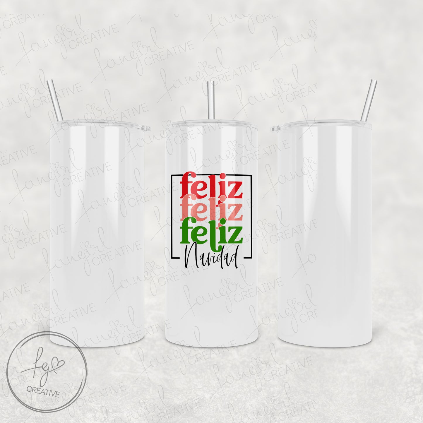 Feliz Navidad Tumbler [Multiple Styles!]