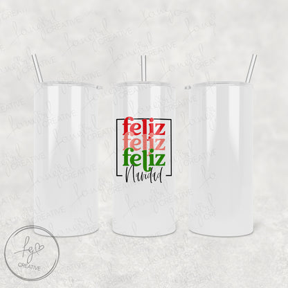 Feliz Navidad Tumbler [Multiple Styles!]