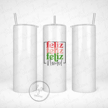 Feliz Navidad Tumbler [Multiple Styles!]