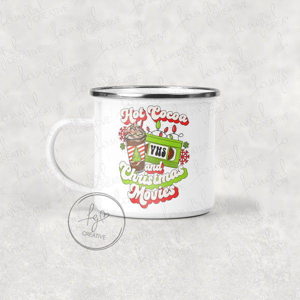 Hot Cocoa & Christmas Movies Tumbler [Multiple Styles!]