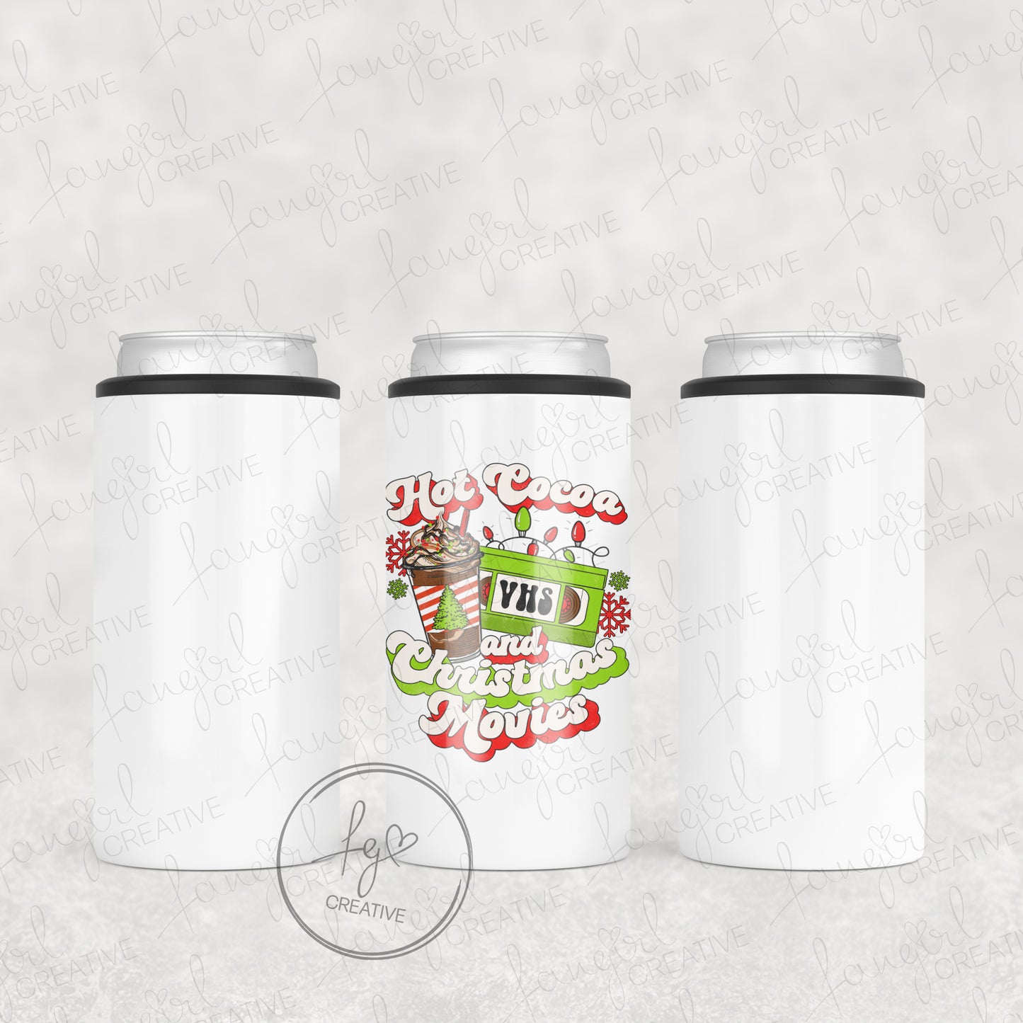 Hot Cocoa & Christmas Movies Tumbler [Multiple Styles!]