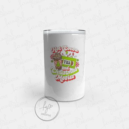 Hot Cocoa & Christmas Movies Tumbler [Multiple Styles!]