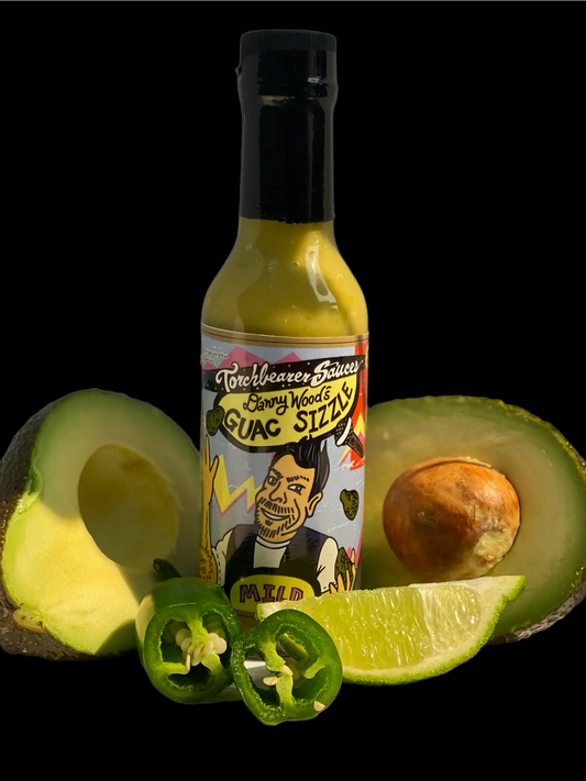 Torchbearer Danny Wood Guac Sizzle Hot Sauce