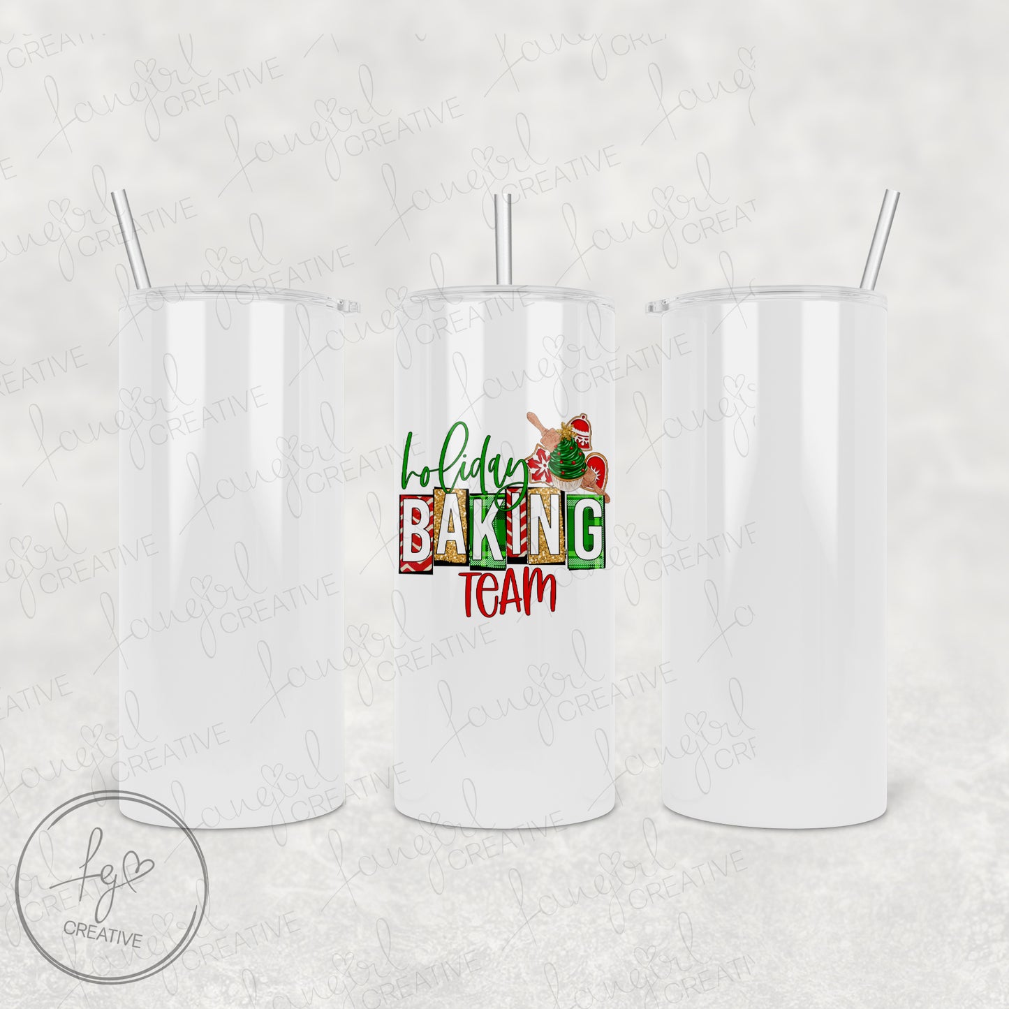 Holiday Baking Team Tumbler [Multiple Styles!]