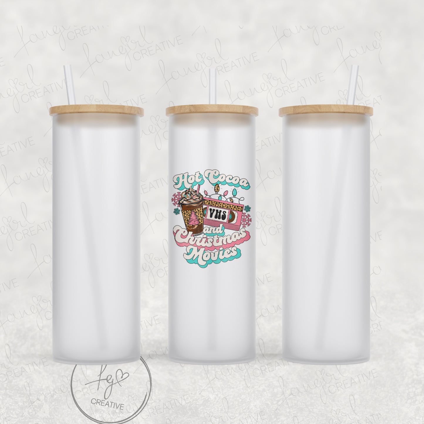 Hot Cocoa & Christmas Movies Tumbler [Multiple Styles!]