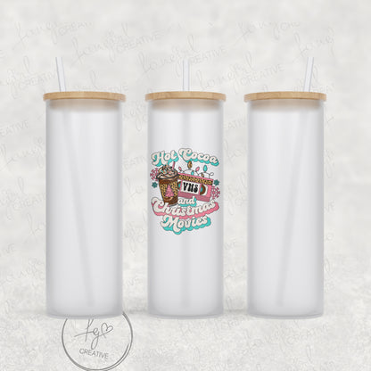 Hot Cocoa & Christmas Movies Tumbler [Multiple Styles!]