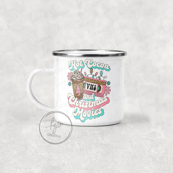 Hot Cocoa & Christmas Movies Tumbler [Multiple Styles!]