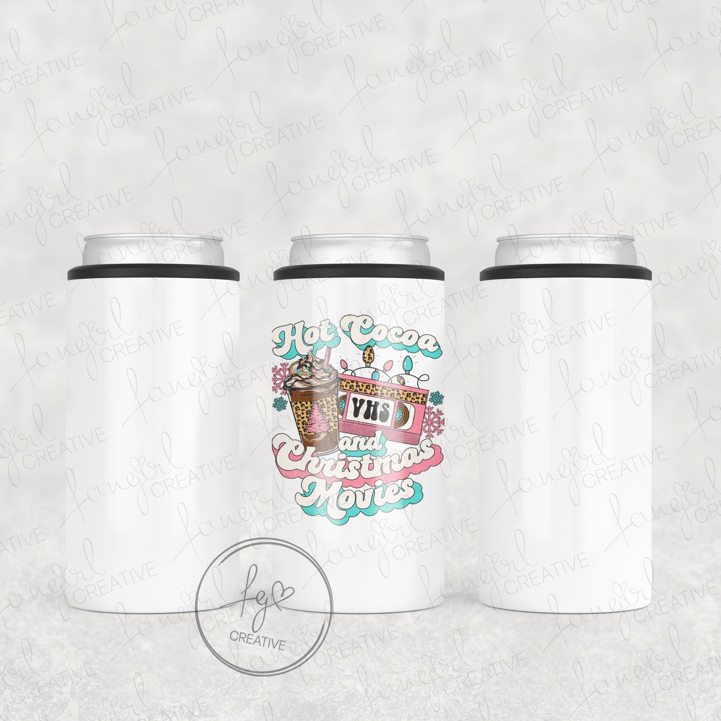 Hot Cocoa & Christmas Movies Tumbler [Multiple Styles!]