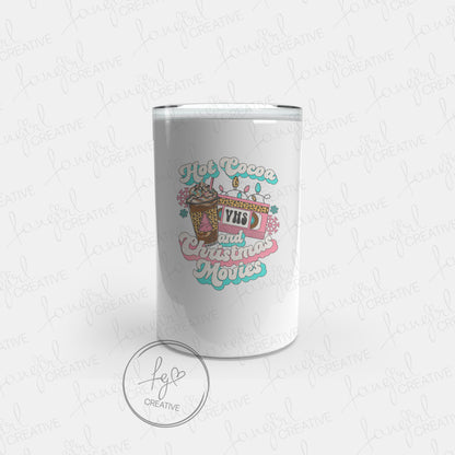 Hot Cocoa & Christmas Movies Tumbler [Multiple Styles!]