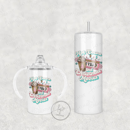 Hot Cocoa & Christmas Movies Tumbler [Multiple Styles!]