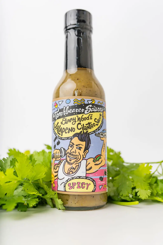 Torchbearer Danny Wood's Jalapeno Cilantro Hot Sauce