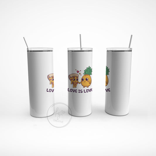 Love is Love Stainless Steel Tumbler