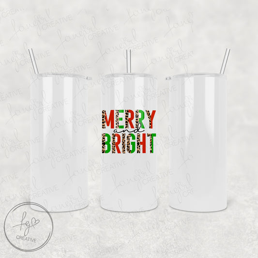 Merry and Bright Tumbler [Multiple Styles!]